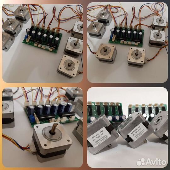 Шаговый двигатель nema 17/23