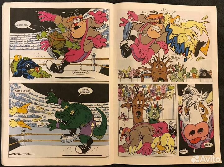 Комикс Teenage Mutant Ninja Turtles №6 1994