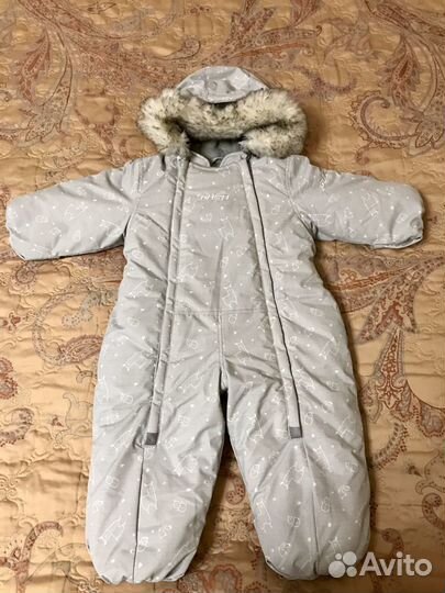 Зимний детский комбинезон Gusti 71 см