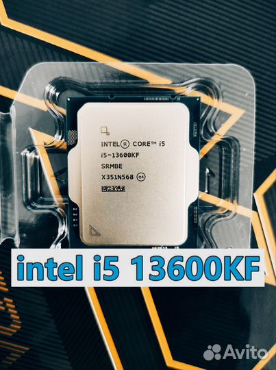 Гарантия Intel i5-12600KF 13600KF Новый