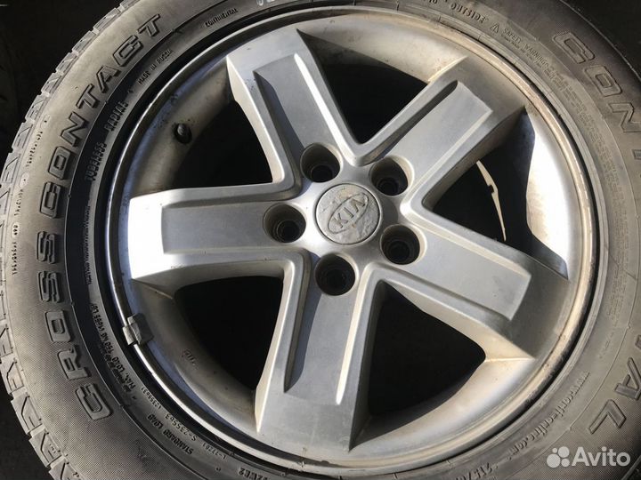 Колеса летние Kia Spartage 2