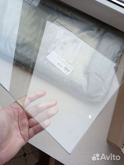 Полки стекло в обработке 6мм 869*284мм - 3шт