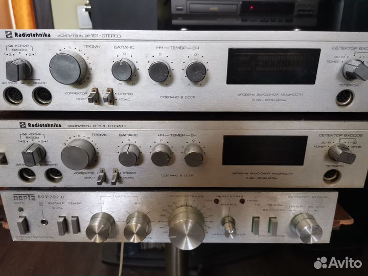 Marantz 1060,Лорта Бриг-001, Барк У-7001, Technics