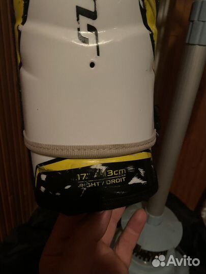 Хоккейные щитки bauer 2 s pro размер 17