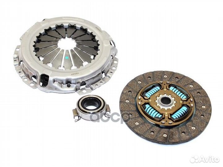 Комплект сцепления toyota auris/corolla 1.6 07