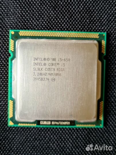 Intel core i5 650 3.2GHz LGA1156