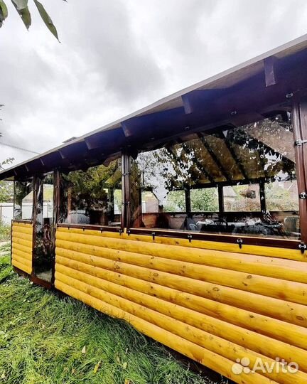 Мягкие и гибкие окна для террас