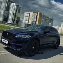 Jaguar F-Pace 2.0 AT, 2016, 117 500 км, с пробегом, цена 2 890 000 руб.