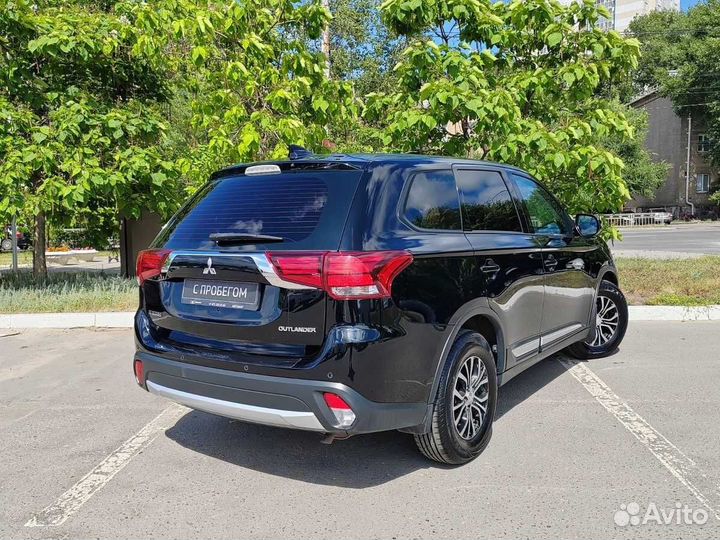 Mitsubishi Outlander 2.0 CVT, 2017, 105 000 км