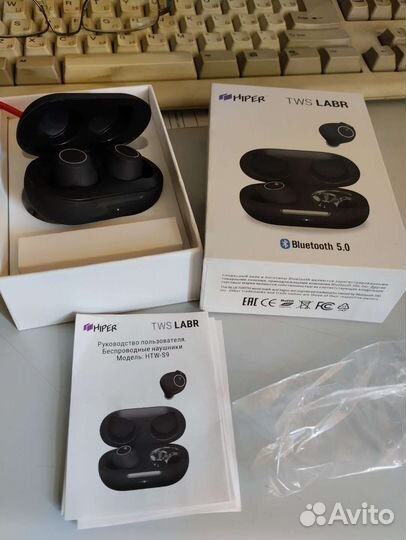 Гарнитура hiper Tws labr htw-s9 блютус