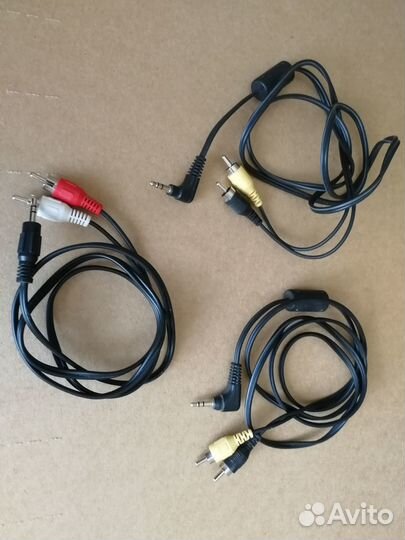 Кабели 2 RCA-2 RCA, jack 3,5-2 RCA
