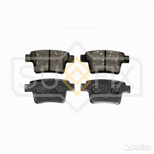 Sufix SX-1132 Колодки тормозные дисковые зад прав/лев