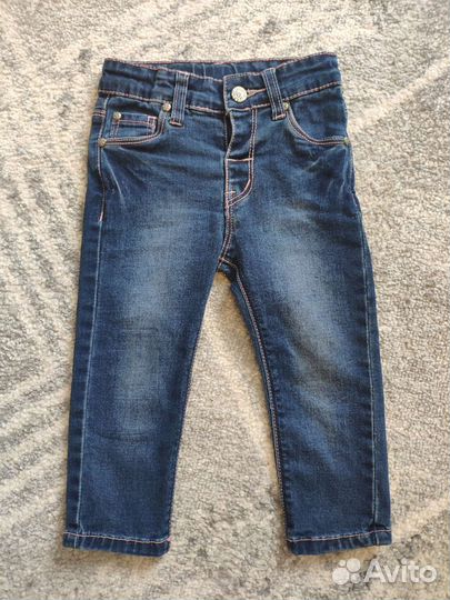 Пакет вещей для девочки 80 86 джинсы