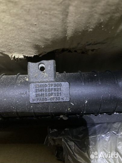 Nissan terrano радиатор