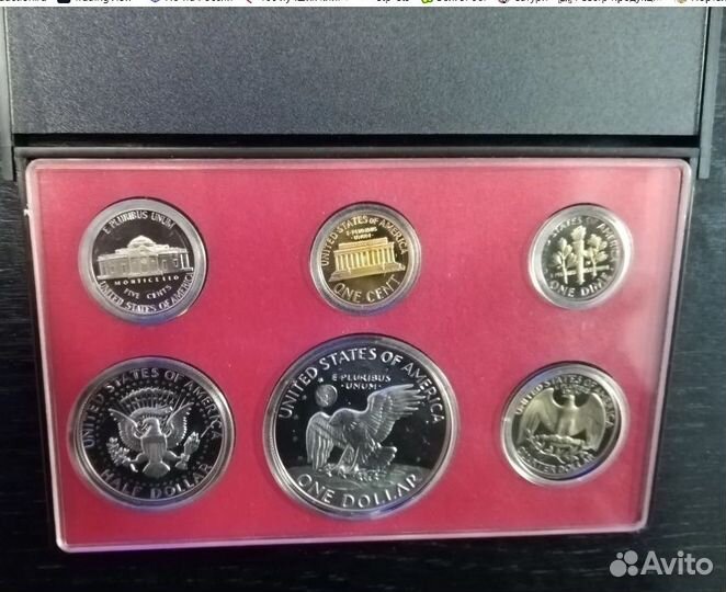 Годовые наборы монет США