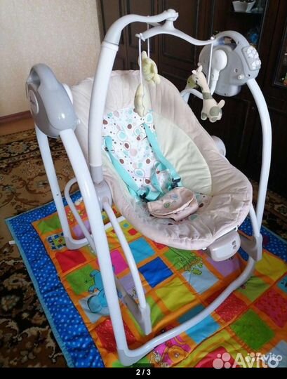 Детские электронные качели