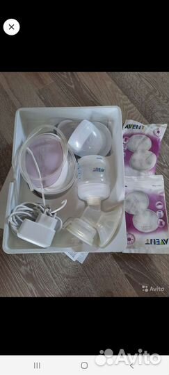 Philips avent / Электронный молокоотсос б.у