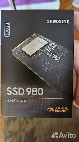 Внутренний SSD накопитель Samsung 980 500GB NVMe M