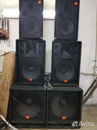 Комплект эстрадной акустики evm