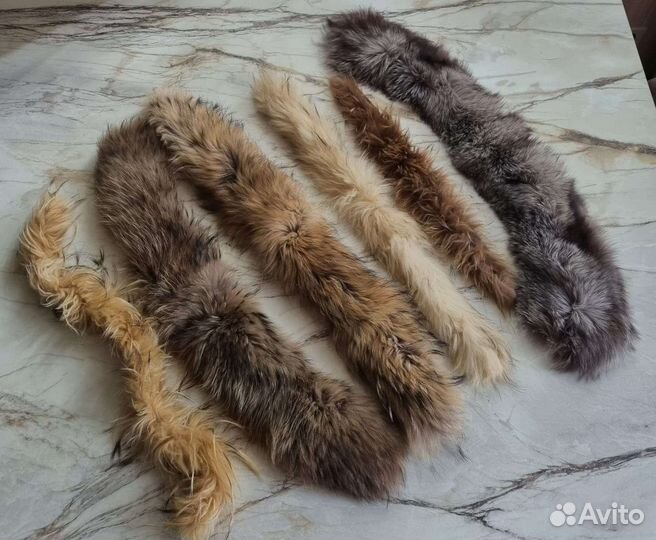 Воротник из натурального меха