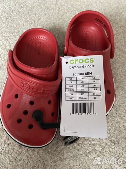 Сабо Crocs деткие новые оригинал