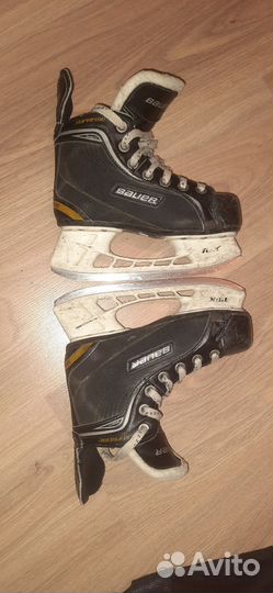 Коньки хоккейные bauer 32р