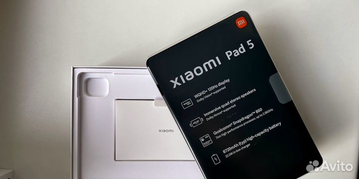 Xiaomi Mi Pad 5 120Hz, 6/128Gb, серый, новый