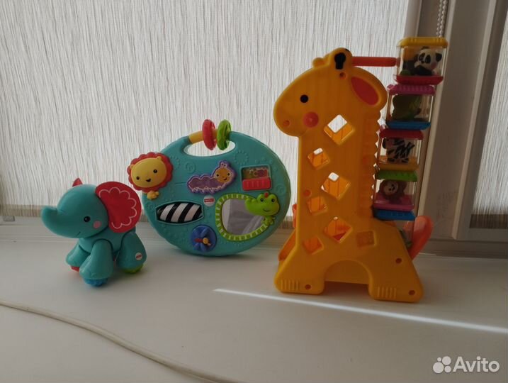 Игрушки fisher price и другие