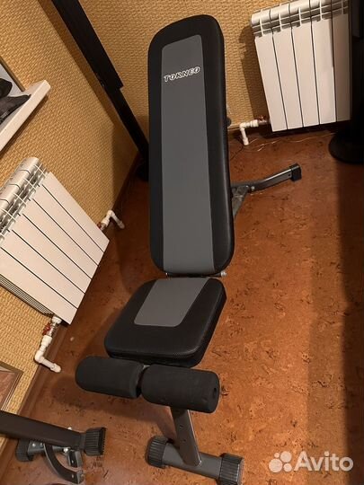 Скамья для жима Torneo и стойки