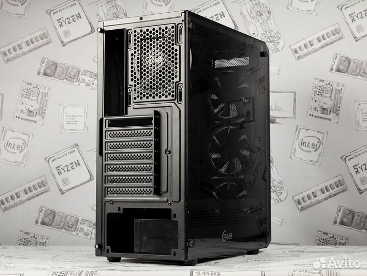 Корпуса PowerCase Mistral X4 Mesh LED Black