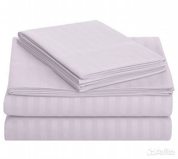 Постельное белье GoodNight Страйп-сатин дуэт (с на