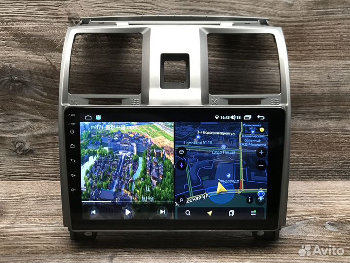 Магнитола UAZ Patriot 2/32GB 8 ядер, 4G модем