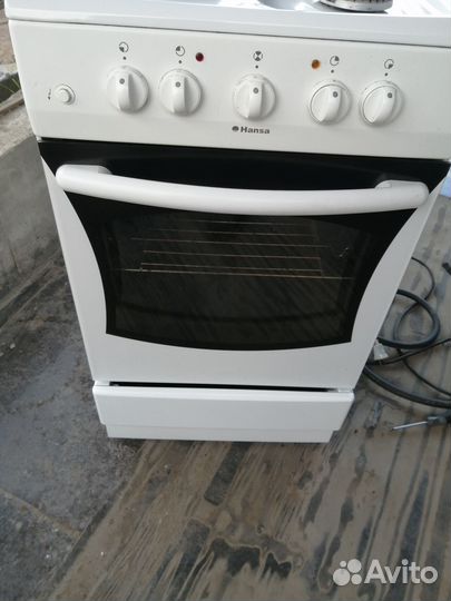 Электрогазовая плита hansa