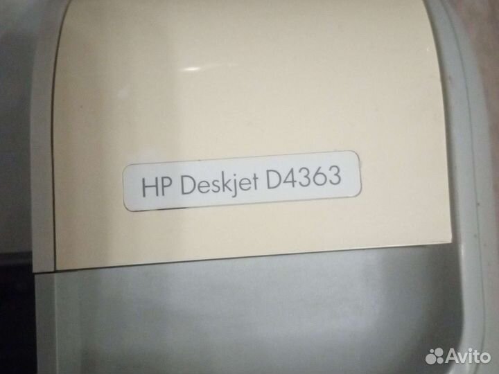 Принтер hp deskjet d4363