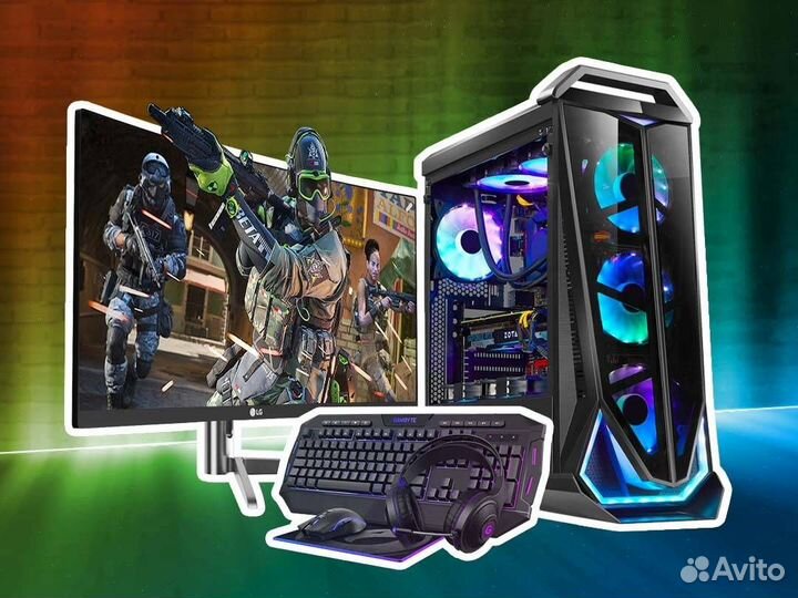 Компьютер для игр intel core i9 RTX 3060Ti/4070Ti
