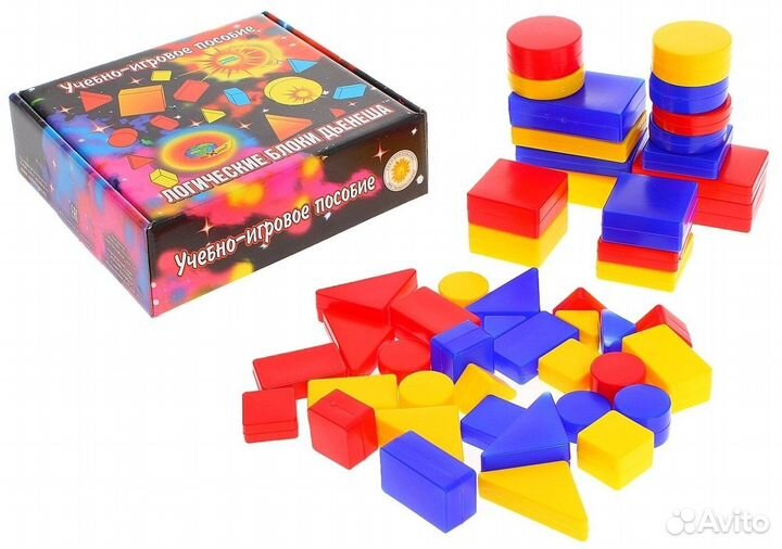 Настольная игра Логические блоки Дьенеша