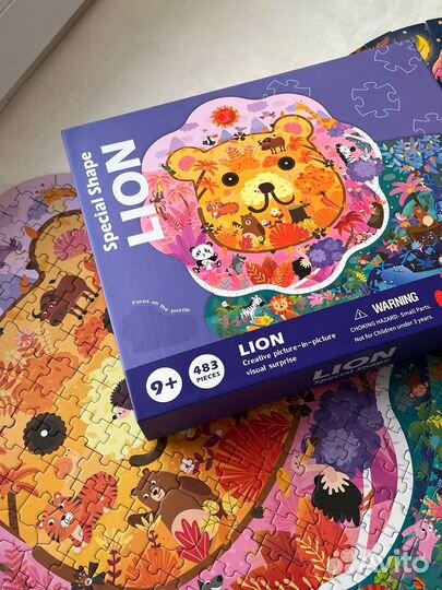 Пазлы для детей от 3 лет