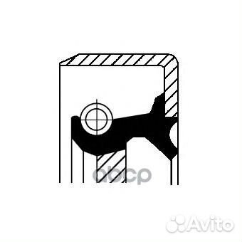 Сальник дифференциала 19016639B Corteco