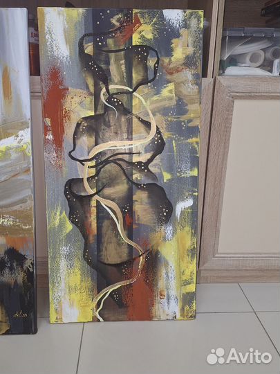 Интерьерные картины маслом на холсте
