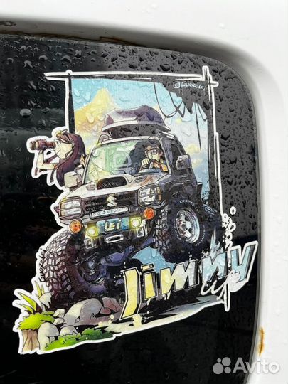 Наклейка Suzuki Jimny