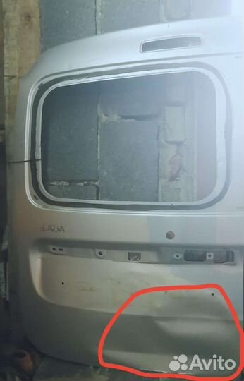 Дверь багажника LADA largus