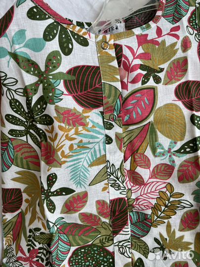 Платье льняное новое 110-116 см