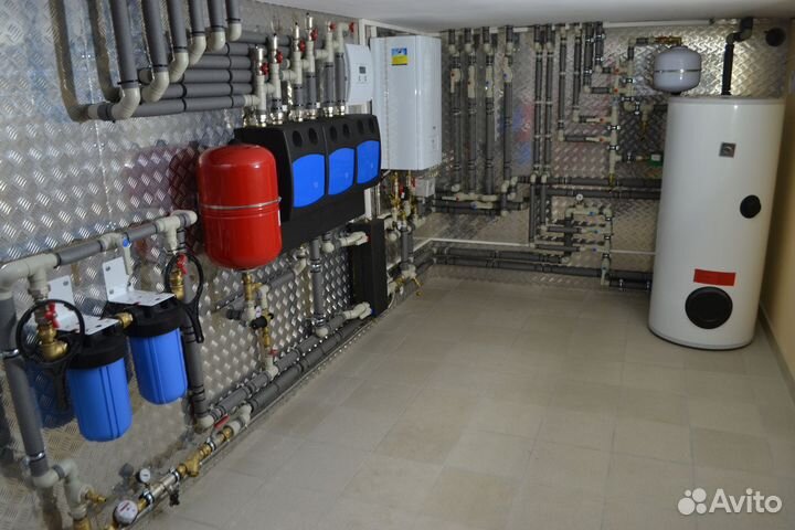 Монтаж отопления, водоснабжения и канализации