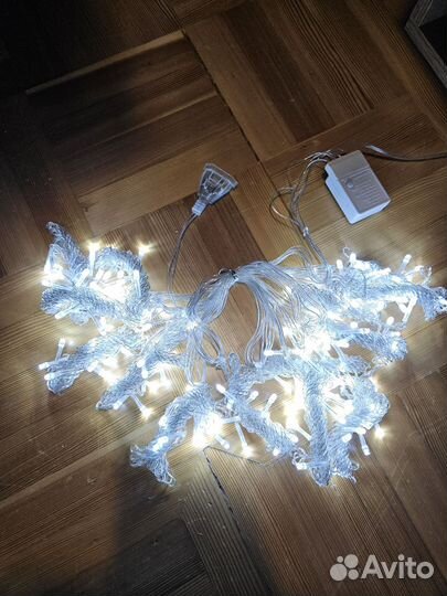 Гирлянда штора 3х3