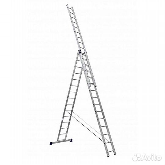 Аренда Лестница трехсекционная 11 метров Ал 6315