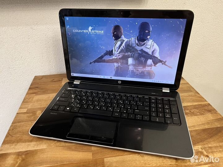 Игровой HP 4 ядра A10-5750 8Gb SSD256+HDD 2 видюхи