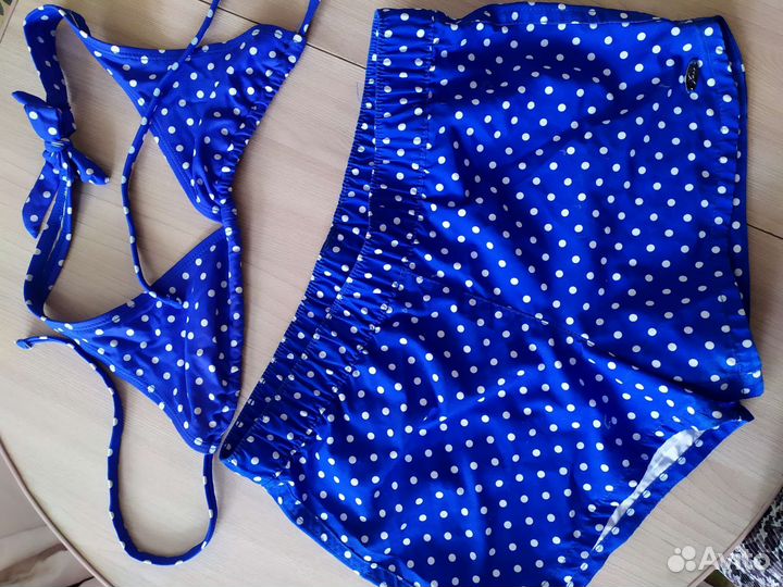 Купальник для девочки тройка с шортиками