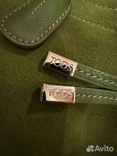 Сумка tods натуральная кожа