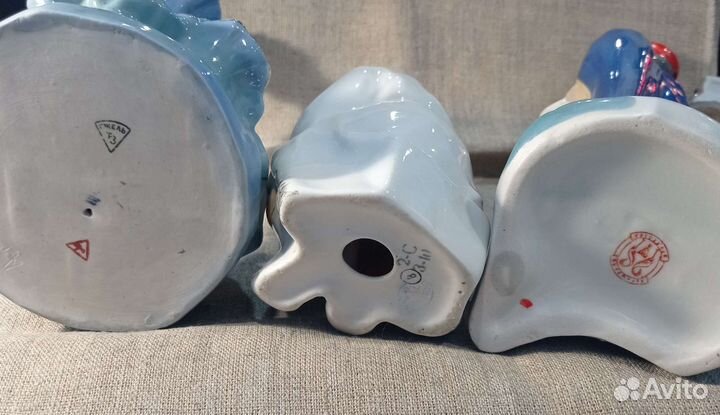 Статуэтки Гжель и Полонное