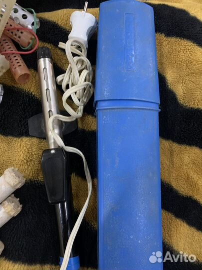 Ретро термо бигуди СССР и плойка для завивки волос